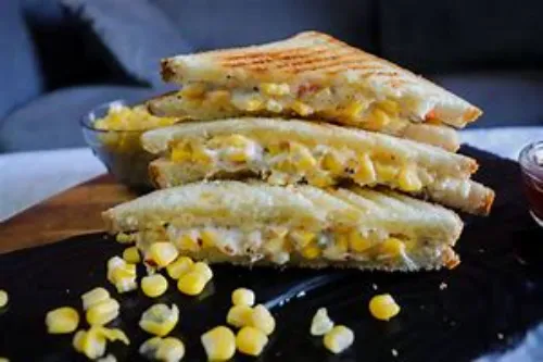 Corn Cheese Sandwich